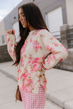 Load image into Gallery viewer, University SideSlit Pullover - Petal Season