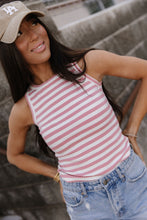 Load image into Gallery viewer, Stripe Tank - Blush