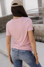 Load image into Gallery viewer, Ribbed Lulu Tee - Blush