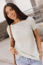 Load image into Gallery viewer, Ribbed Lulu Tee - Sage