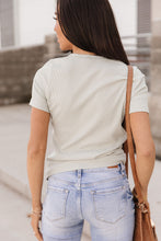 Load image into Gallery viewer, Ribbed Lulu Tee - Sage