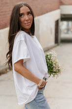 Load image into Gallery viewer, Boyfriend Tee - White