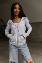 Load image into Gallery viewer, FullZip Sweatshirt - Morning Mist