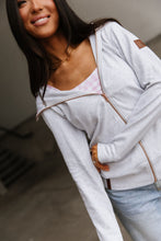 Load image into Gallery viewer, FullZip Sweatshirt - Morning Mist