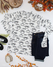 Load image into Gallery viewer, Blair Long Sleeve Top - Classic Pumpkins