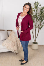 Load image into Gallery viewer, Cori Cardigan - Burgundy