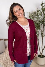 Load image into Gallery viewer, Cori Cardigan - Burgundy