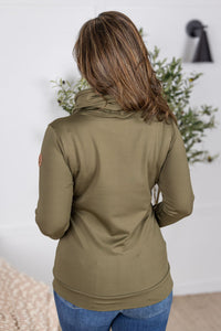Cloud Funnel Neck - Olive
