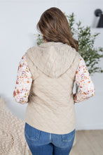Load image into Gallery viewer, Heather Hooded Vest - Beige