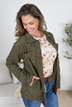 Load image into Gallery viewer, Lightweight Corduroy Button Down - Olive