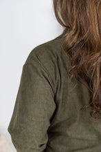 Load image into Gallery viewer, Lightweight Corduroy Button Down - Olive