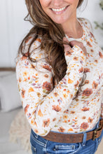 Load image into Gallery viewer, Blair Long Sleeve Top - Harvest Charm Floral