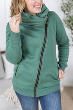 Load image into Gallery viewer, Quinn ZipUp Cowl - Fern