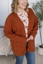 Load image into Gallery viewer, Billie Open Knit Cardigan - Rust