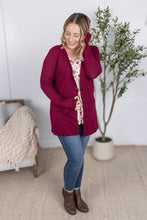 Load image into Gallery viewer, Cori Cardigan - Burgundy