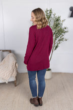 Load image into Gallery viewer, Cori Cardigan - Burgundy