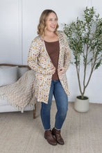 Load image into Gallery viewer, Classic Cardigan - Fall Vintage Floral