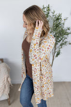 Load image into Gallery viewer, Classic Cardigan - Fall Vintage Floral
