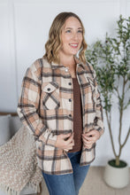 Load image into Gallery viewer, Norah Plaid Shacket - Beige Mix Plaid