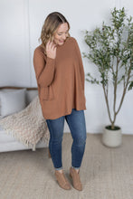 Load image into Gallery viewer, Naomi Pocket Sweater - Latte