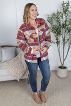 Load image into Gallery viewer, Norah Plaid Shacket - Sunset Plaid