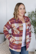 Load image into Gallery viewer, Norah Plaid Shacket - Sunset Plaid