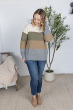 Load image into Gallery viewer, Colorblock Sweater - Neutral Mix