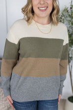 Load image into Gallery viewer, Colorblock Sweater - Neutral Mix