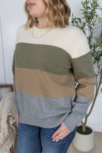 Load image into Gallery viewer, Colorblock Sweater - Neutral Mix