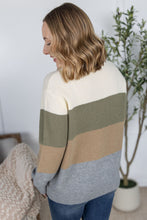 Load image into Gallery viewer, Colorblock Sweater - Neutral Mix