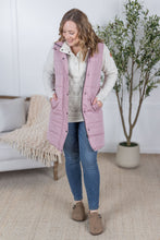 Load image into Gallery viewer, Harlow Long Vest - Blush