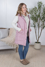 Load image into Gallery viewer, Harlow Long Vest - Blush