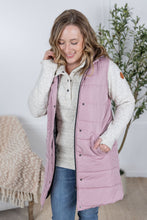 Load image into Gallery viewer, Harlow Long Vest - Blush