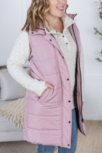 Load image into Gallery viewer, Harlow Long Vest - Blush