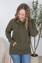 Load image into Gallery viewer, Kacey Ribbed Hoodie - Olive