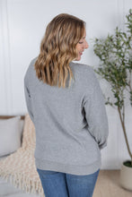 Load image into Gallery viewer, Corrine Ribbed Pullover Top - Light Grey