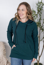 Load image into Gallery viewer, Kacey Ribbed Hoodie - Deep Teal
