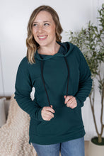 Load image into Gallery viewer, Kacey Ribbed Hoodie - Deep Teal