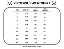 Load image into Gallery viewer, Zoey ZipCowl Sweatshirt -Trick-or-Treat Checkered and Charcoal