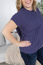 Load image into Gallery viewer, Kelly Knitted Top - Slate Purple