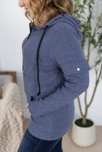 Load image into Gallery viewer, Pixie Pocket Halfzip Hoodie - Heathered Navy