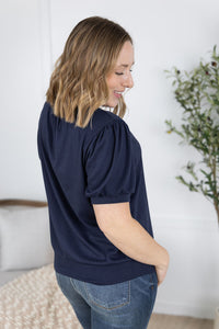 Katie Cozy Top - Navy