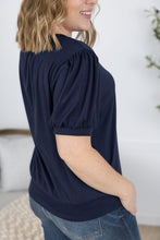 Load image into Gallery viewer, Katie Cozy Top - Navy