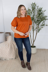 Katie Cozy Top - Pumpkin
