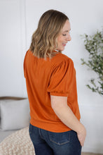 Load image into Gallery viewer, Katie Cozy Top - Pumpkin