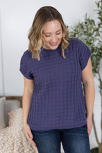 Load image into Gallery viewer, Kelly Knitted Top - Slate Purple