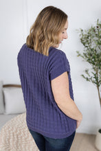 Load image into Gallery viewer, Kelly Knitted Top - Slate Purple