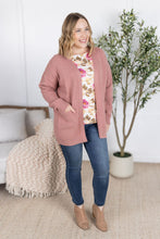 Load image into Gallery viewer, Billie Open Knit Cardigan - Dusty Rose