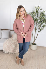 Load image into Gallery viewer, Billie Open Knit Cardigan - Dusty Rose