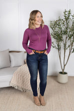 Load image into Gallery viewer, Blair Long Sleeve Top - Mulberry